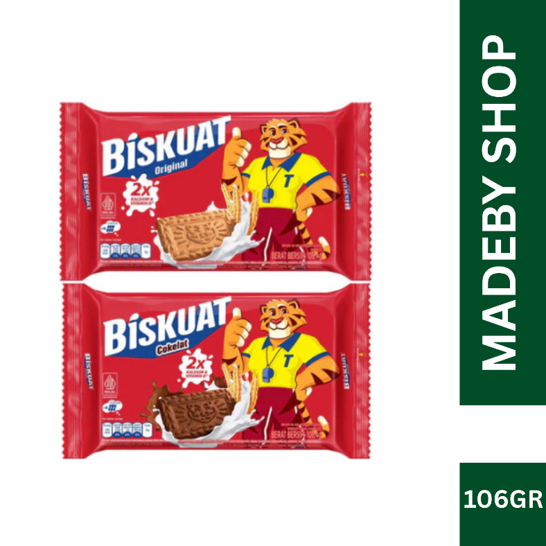 Biskuit Biskuat Energi Original Dan Coklat 106 Gr