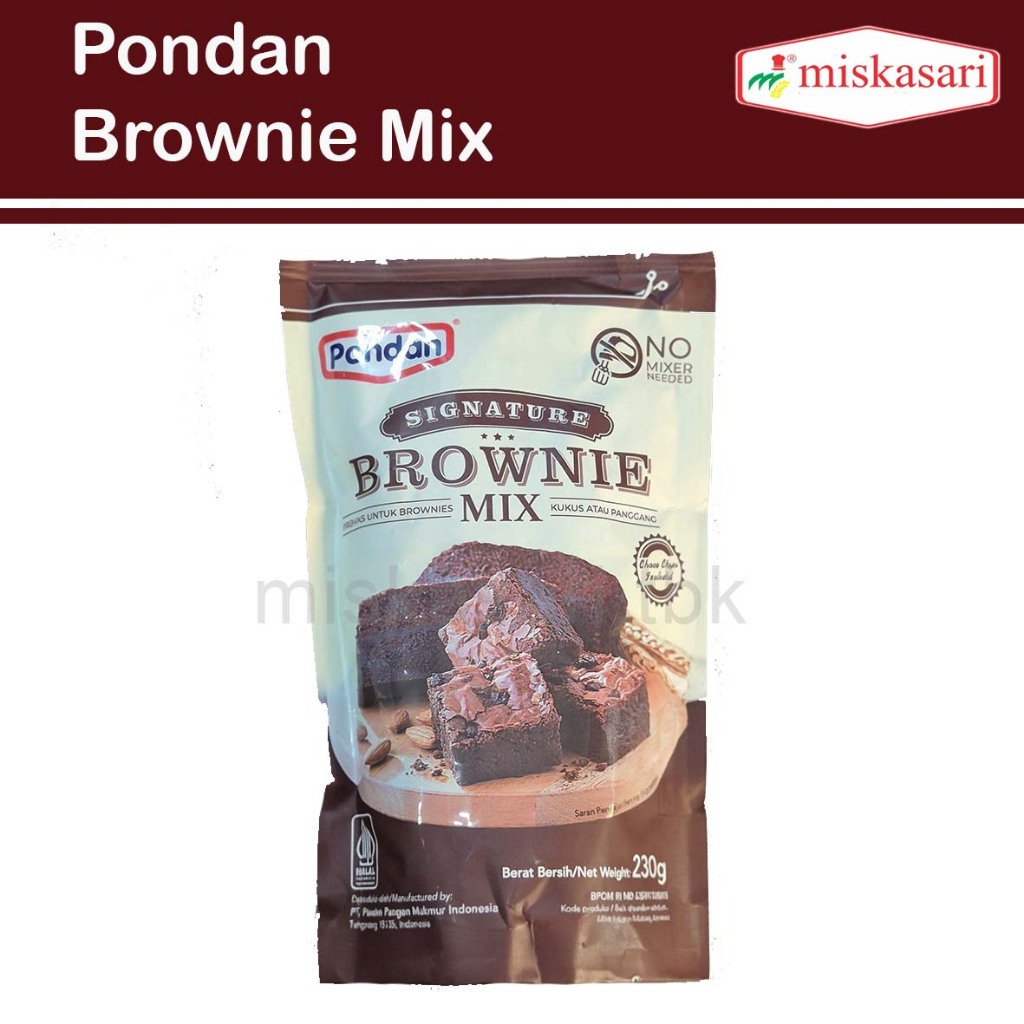 Pondan Brownies Pouch