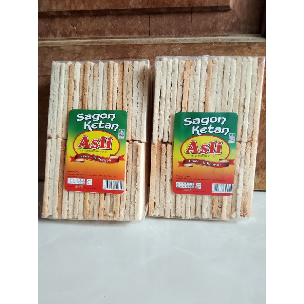 sagon ketan asli