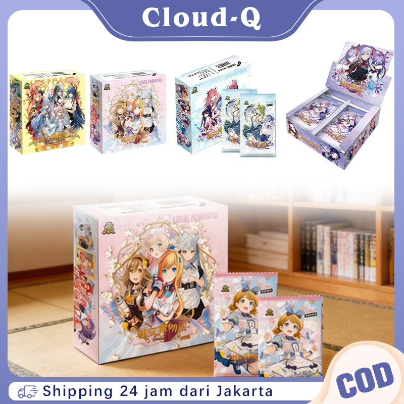 180Pcs Goddess Story Collection Cards Booster Box / Beautiful Goddess Story Card Packs