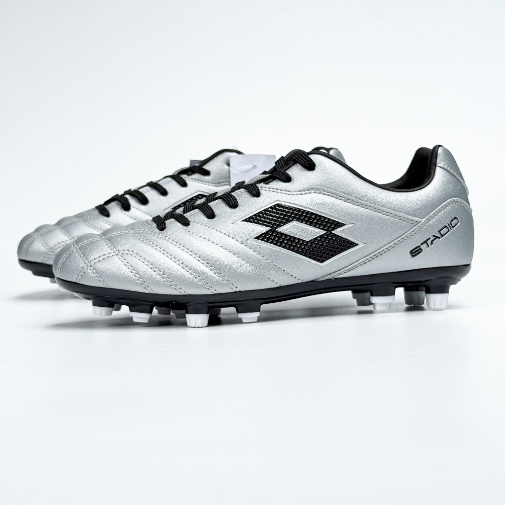 Lotto Stadio 705 FG Original Silver Sepatu Bola Soccer Football