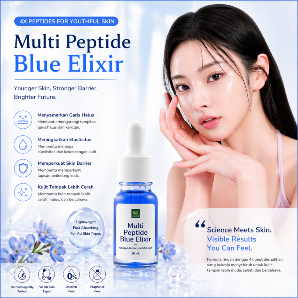 DBI SERUM BLUE ELIXIR 4X PEPTIDE  | SERUM ANTI AGING | DRJO SKINCARE