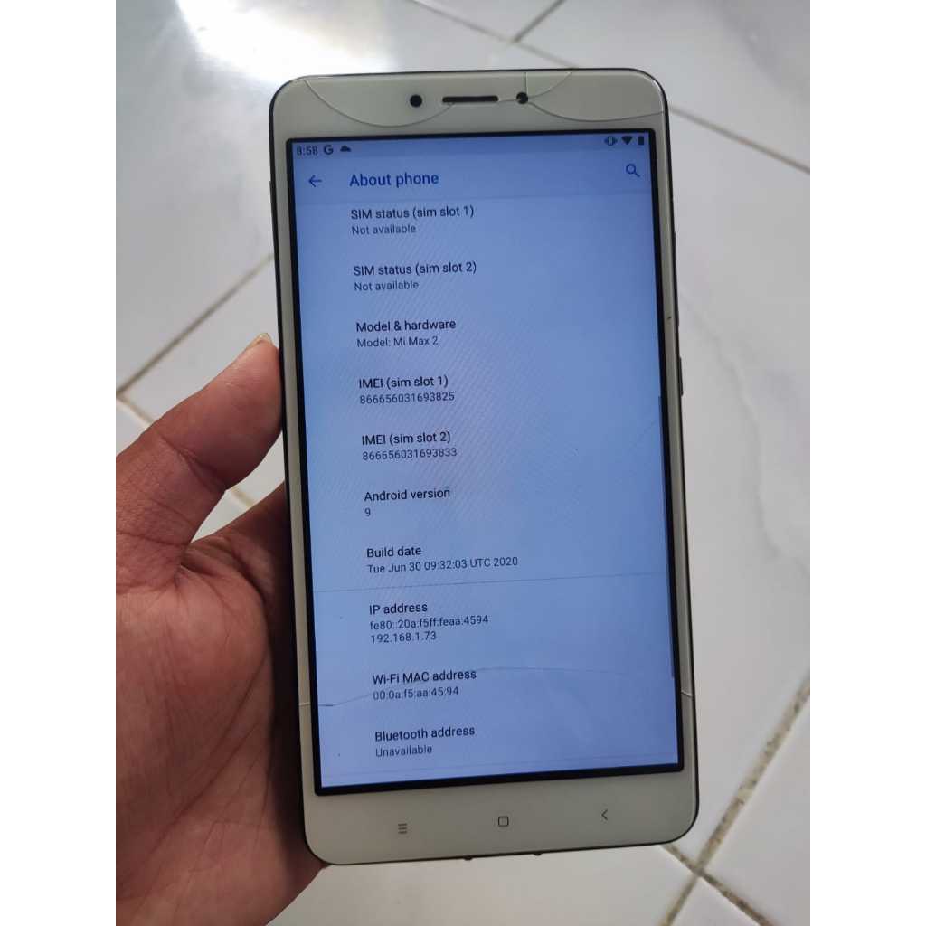 XIAOMI MI MAX 2 RAM 4/64GB MURAH