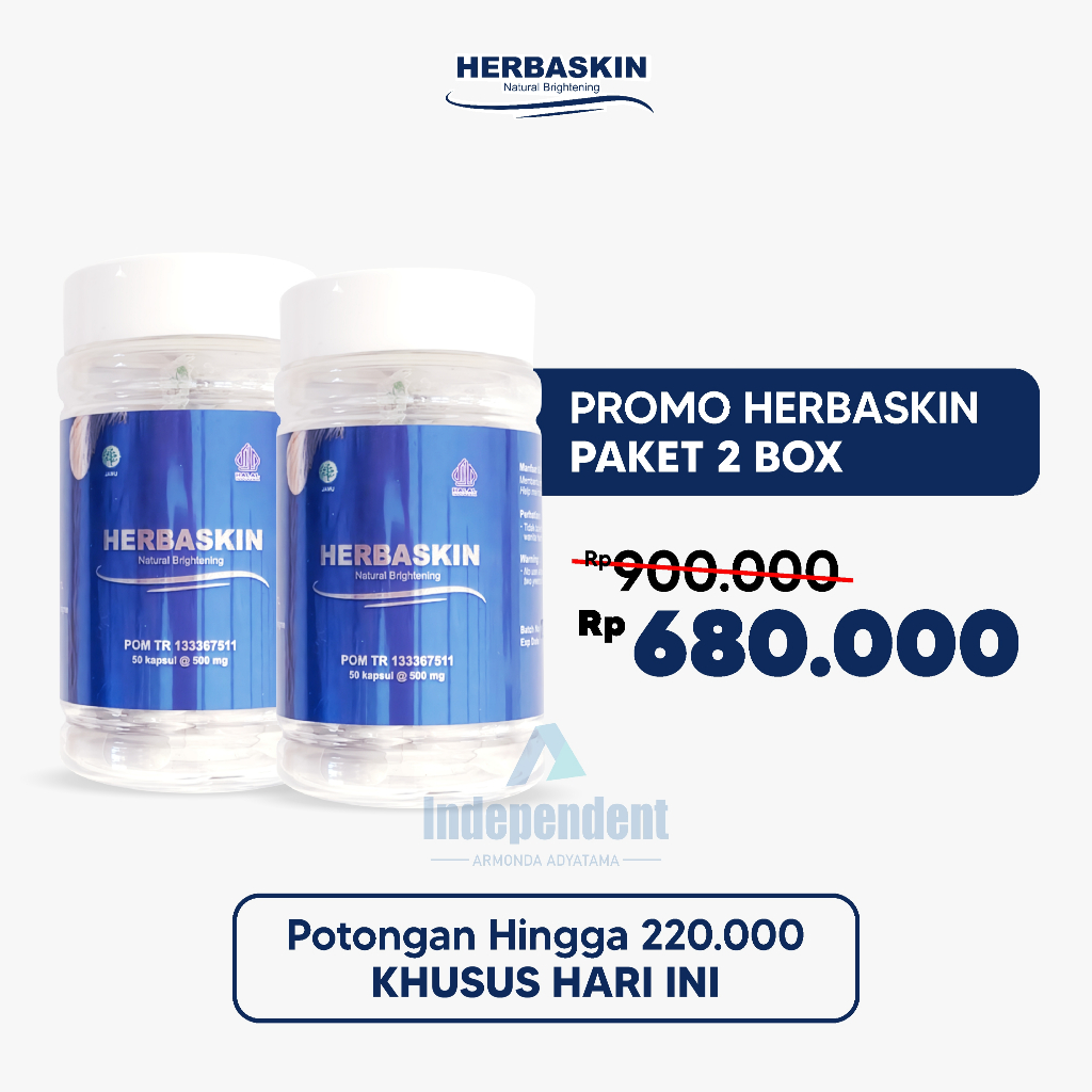 HERBASKIN PENGHILANG FLEK - Paket 2BOX