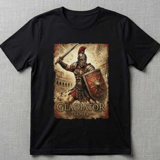KaosUnisexRomanEmpireWarriorTshirt