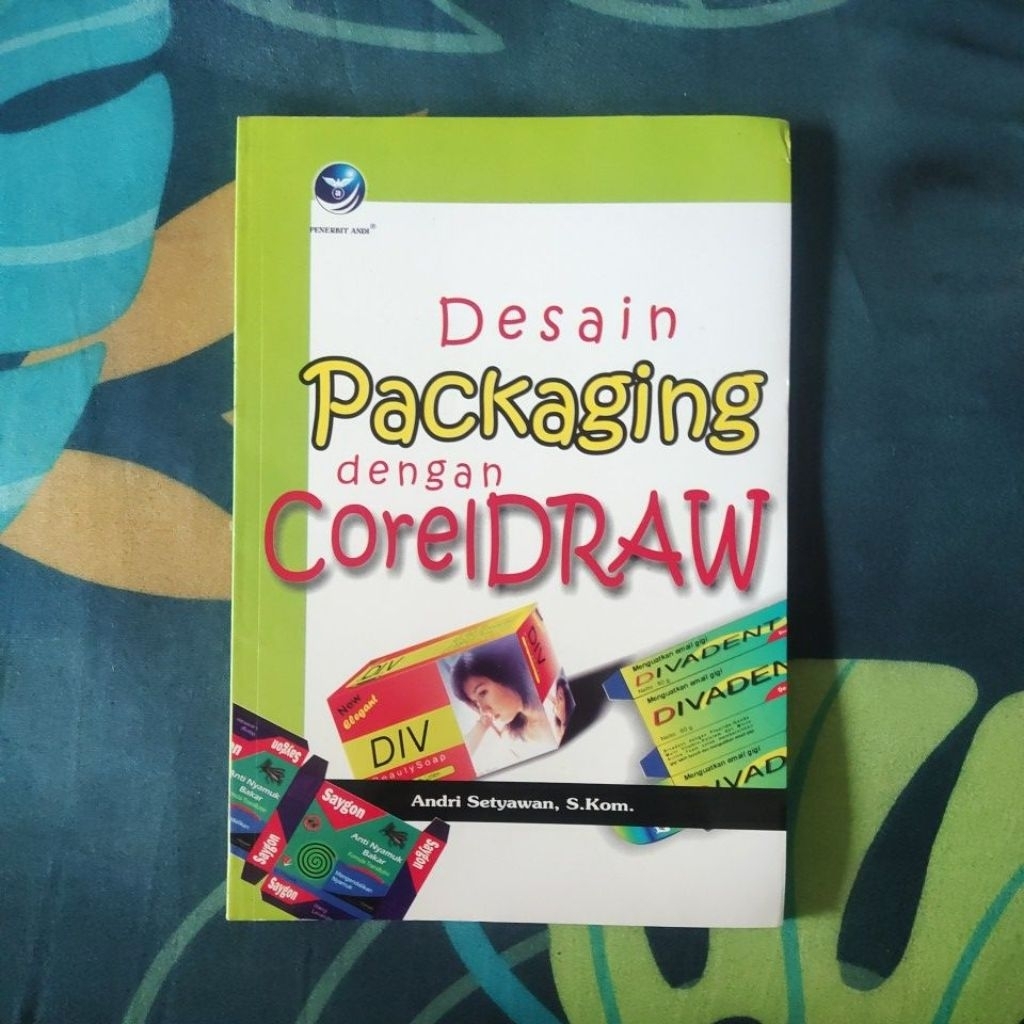 BUKU DESAIN GRAFIS / DESAIN PACKAGING DENGAN CORELDRAW / PRODUK ASLI ORIGINAL