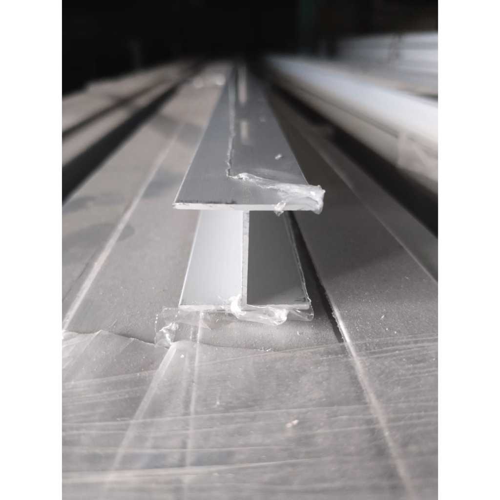 List H Aluminium Cubicle Panjang 6 Meter Harga Per Batang  Triplek, MDF Phenolic PVC Board PVC Foam 