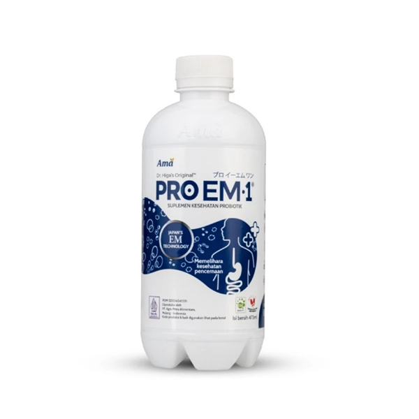 PRO EM 1 PROEM Probiotik Original 1 Botol 473 ml | PRO EM1 Suplemen Kesehatan Untuk Maag Gerd