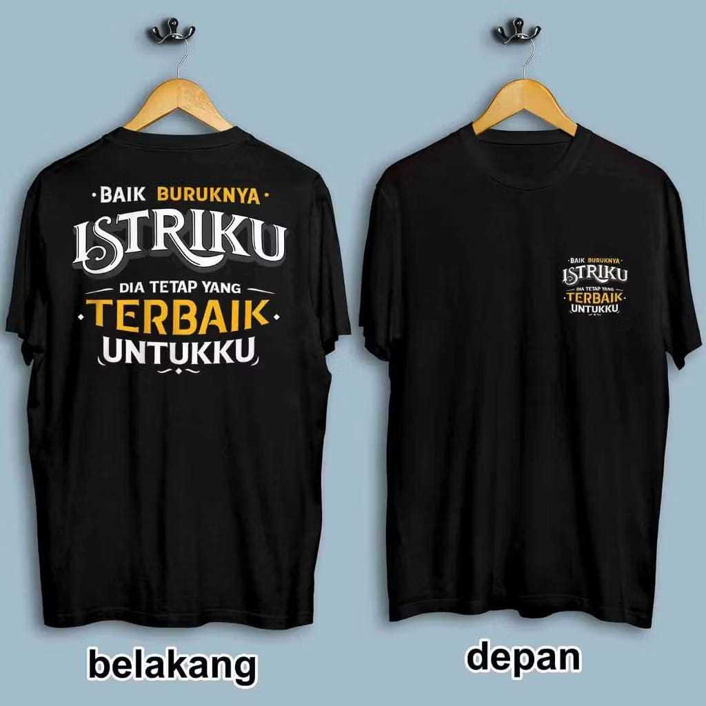 kaos couple suami istri, kaos pasangan untuk suami