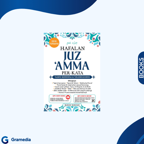 Gramedia Medan - HAFALAN JUZ `AMMA PER-KATA TAJWID BERWARNA & TERJEMAHANNYA