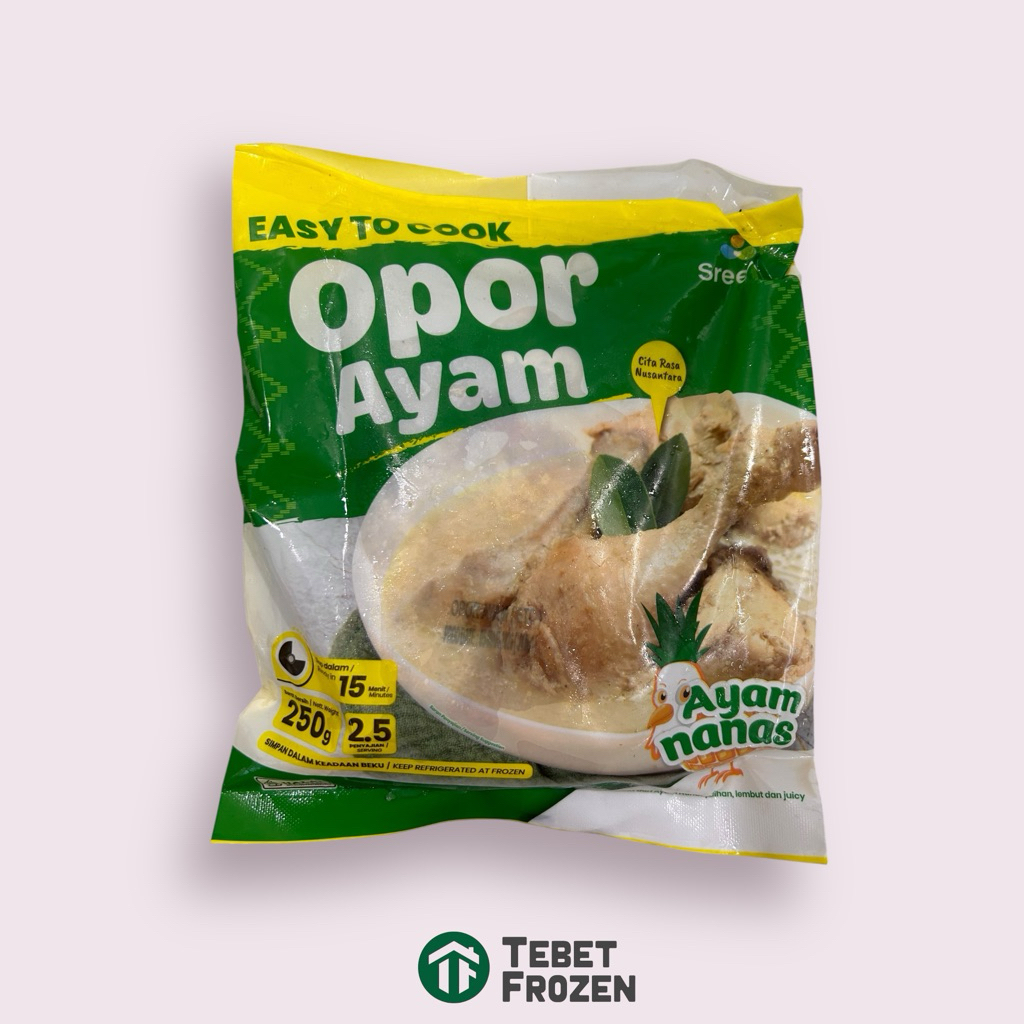 SREEYA EASY TO COOK - OPOR AYAM 200GR - TEBET FROZEN