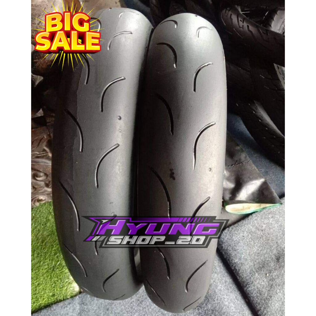 Sepasang Ban Metik Soft Compound MP 27 Ring 14 Tubles
