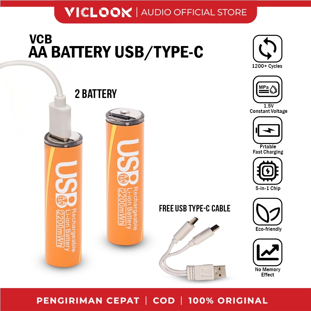 Baterai AA 2PCS
