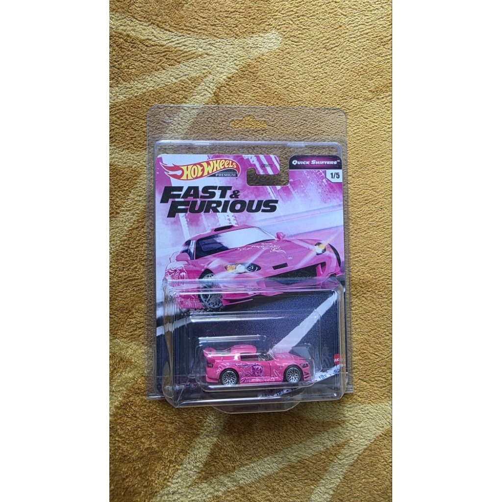 HotWheels Premium FF Honda S2000 Pink Suki Quick Shifters Card INTER Mulus FREE Protektor