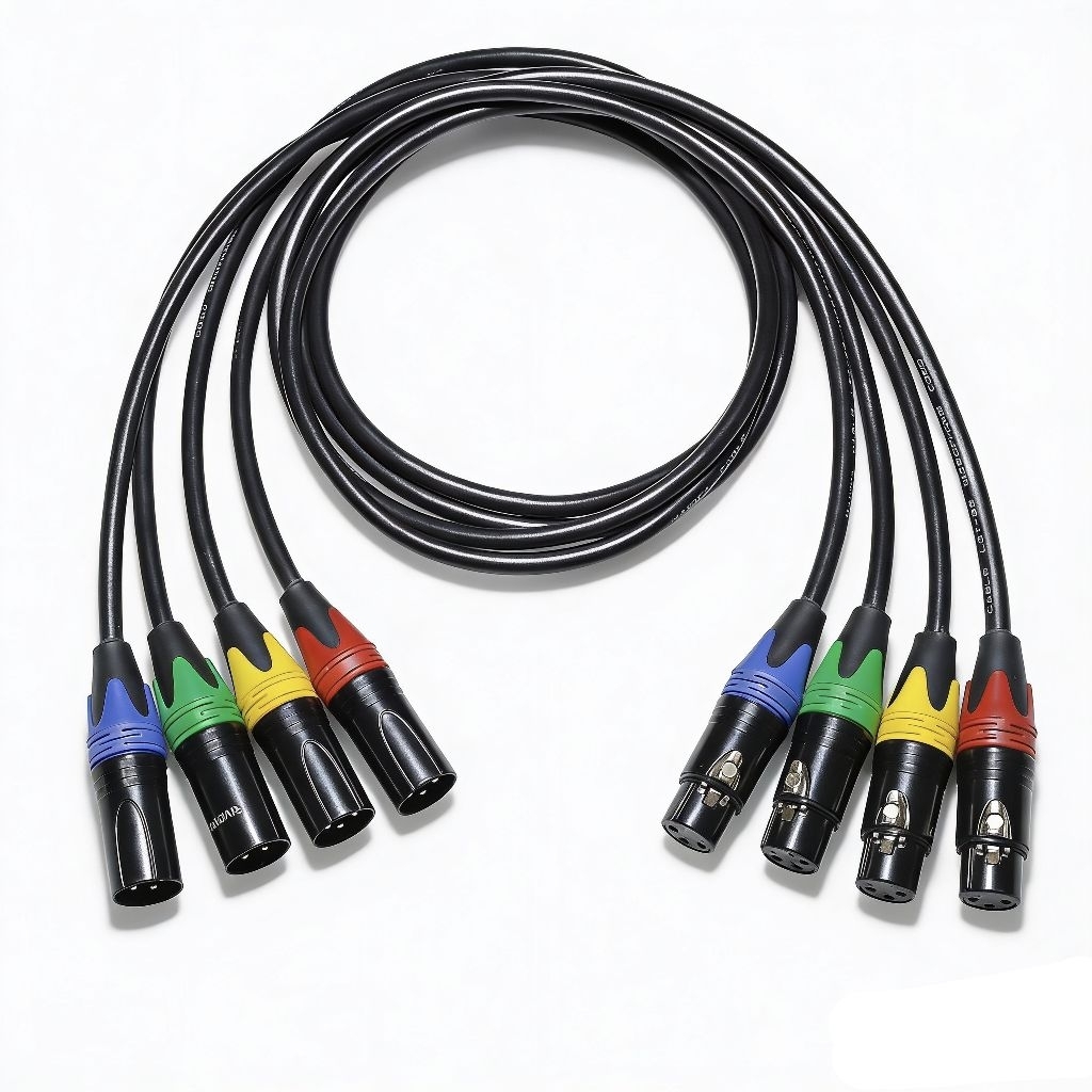 Kabel Mic Makita L2T-2S STEREO Jek XLR Canon Male To Jek XLR Canon Female Panjang 1 Meter