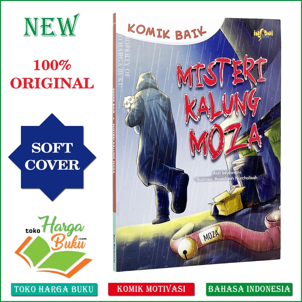 Foto Komik Baik Misteri Kalung Moza Pelajaran Memelihara Hewan serta Mencari Kucing hilang - Insani Kids