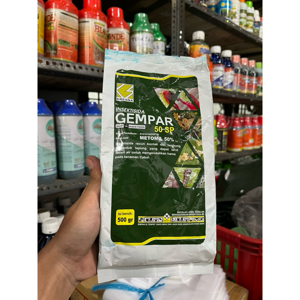 Insektisida Gempar 50sp Metomil 50 % untuk mengendalikan hama pada tanaman