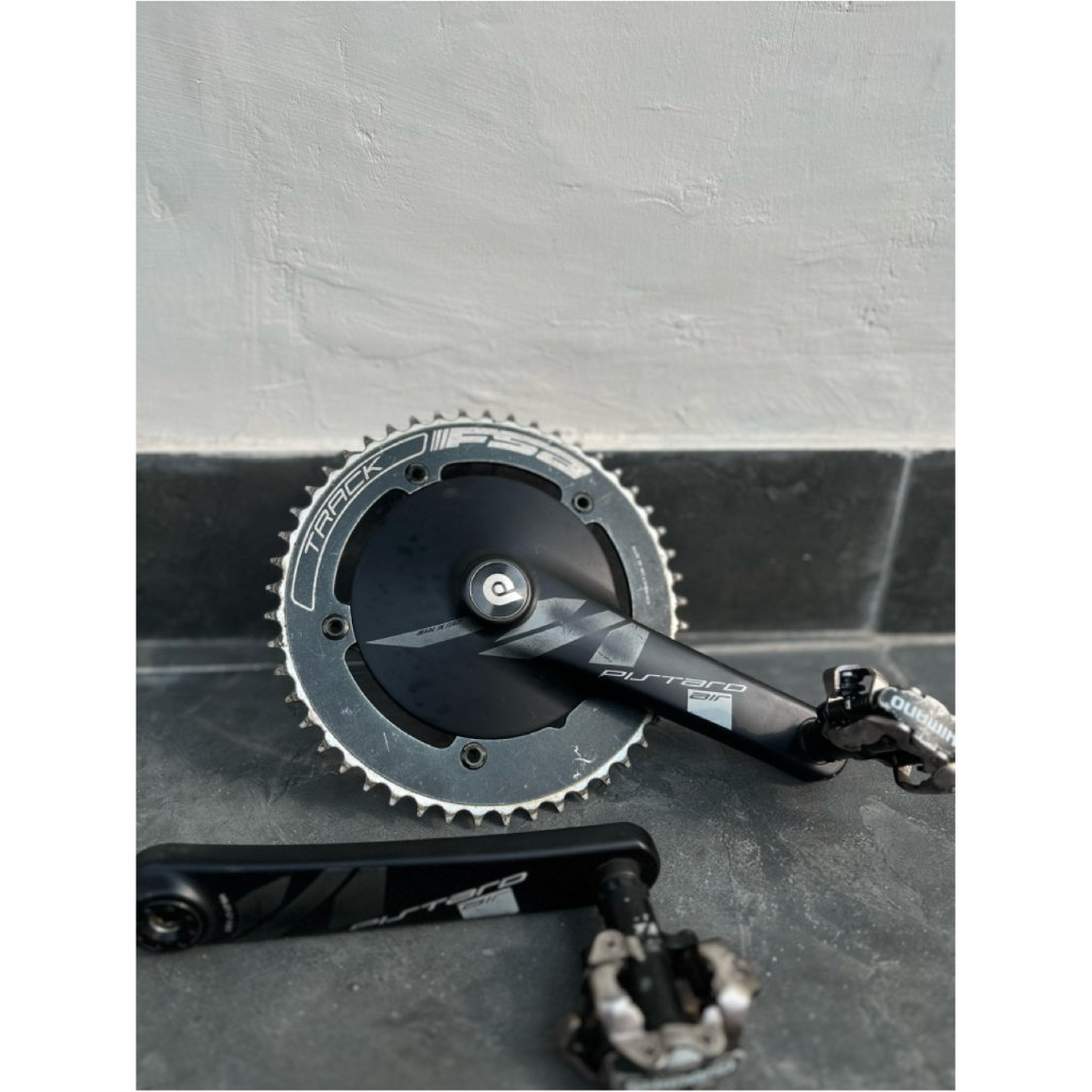 CRANKSET MICHE PISTARD AIR, CHAINRING FSA TRACK