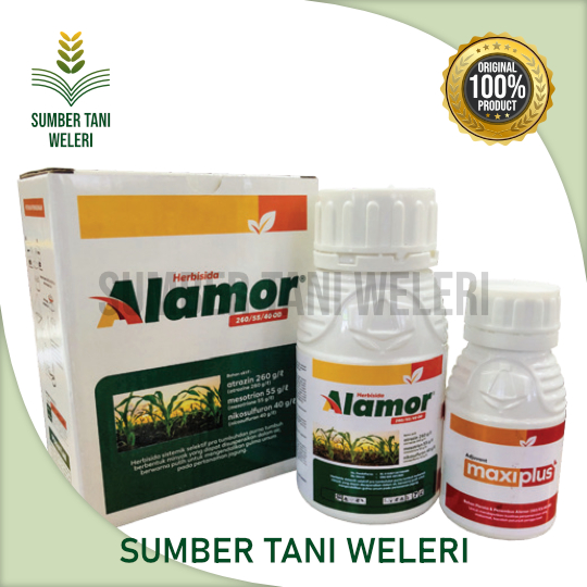 HERBISIDA ALAMOR 260/55/40 OD - HERBISIDA SISTEMIK SELEKTIF - 400 ML + 200 ML - PT PETROKIMIA KAYAKU