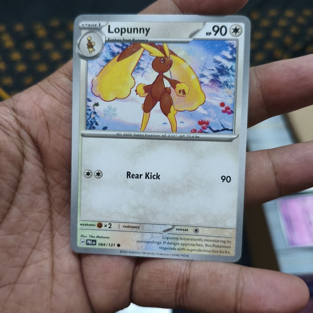 lopunny tcg pokemon / kartu pokemon