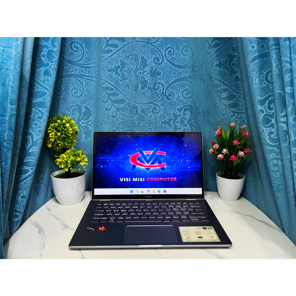 Laptop TOUCHSCREEN Asus ZenBook UX462DA Second | AMD RYZEN 5 3500U | RAM 8GB DDR4 | SSD 512GB NVME |