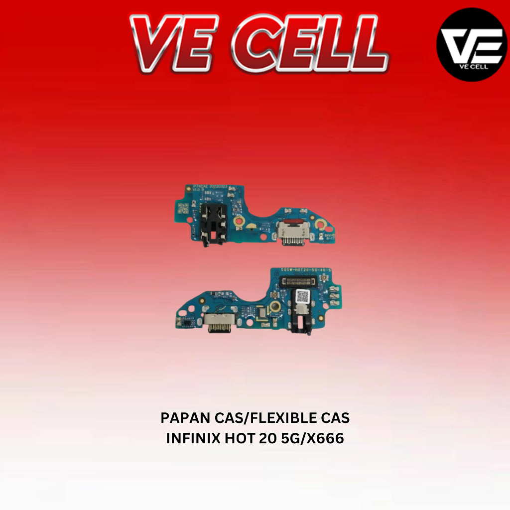 PAPAN CAS/UI BOARD CAS/FLEXIBEL CAS INFINIX HOT 20 5G/X666
