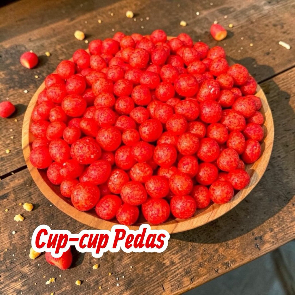 CUP CUP PEDAS SNACK JADUL ENAK KEMASAN 1 KG (1000 GRAM)
