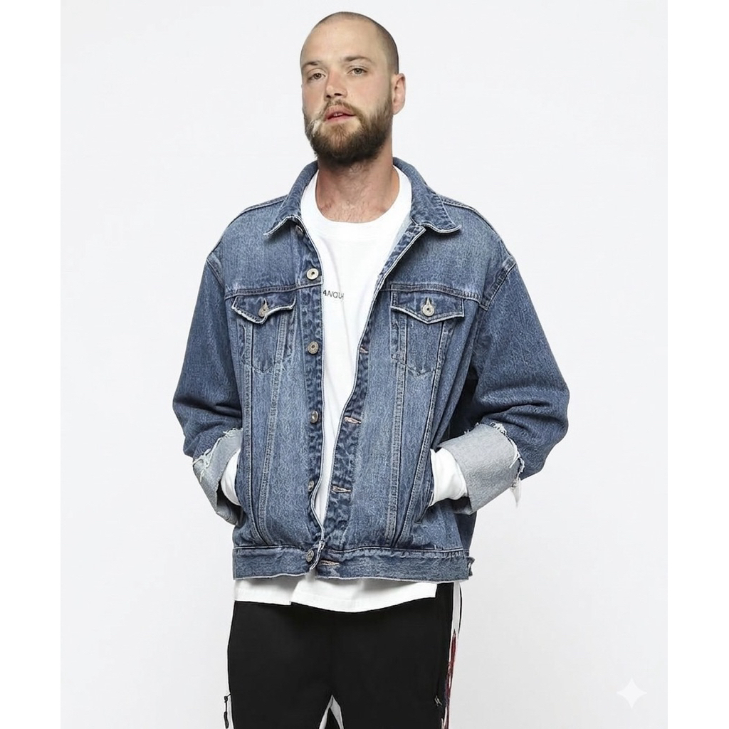 VANQUISH JACKET DENIM ,FRAGMENT