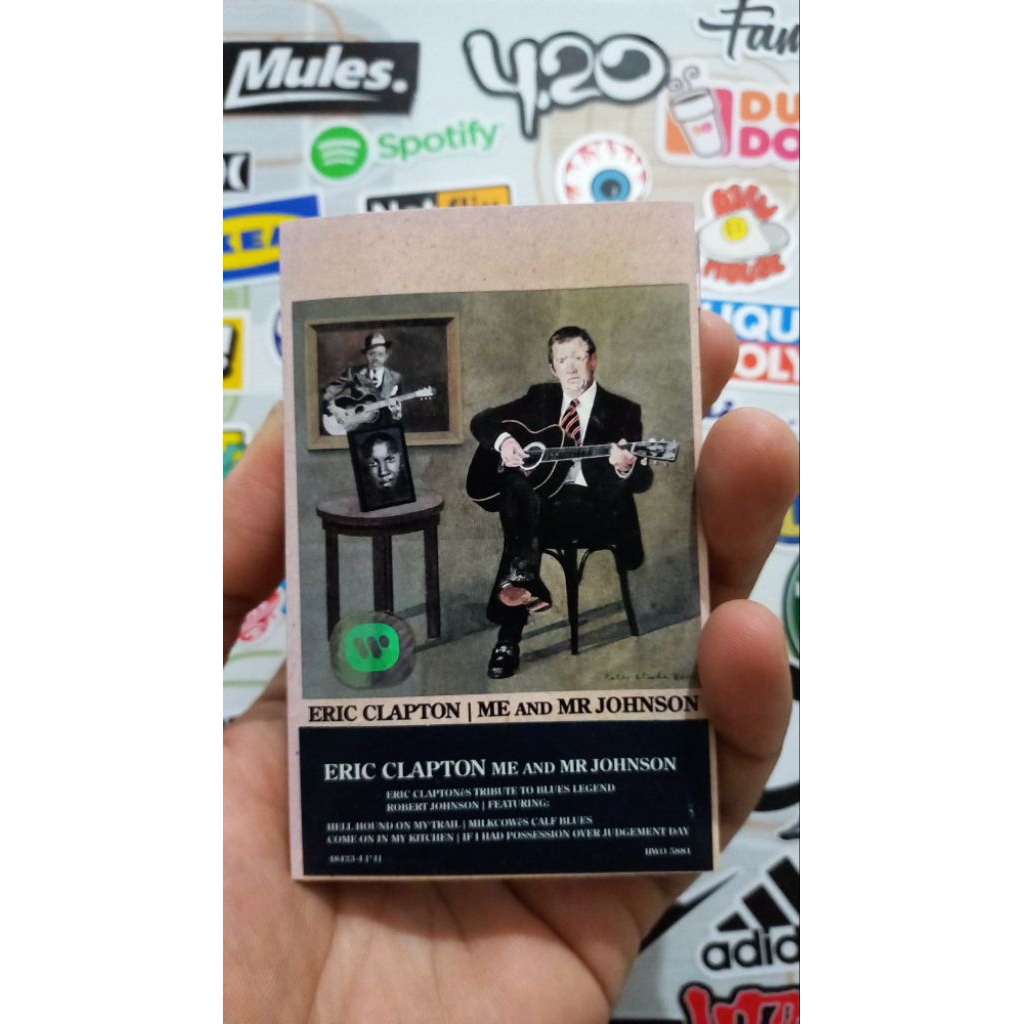 Kaset pita Eric Clapton - Me And Mr Johnson