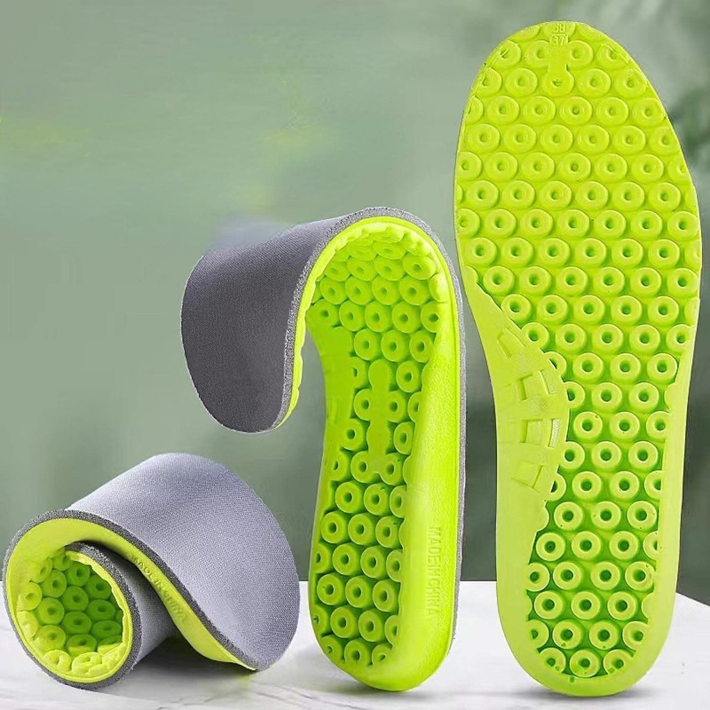 Alas Sepatu Empuk Insole Alas Kaki Orthopedic Breathable Kaki Nyaman Anti Bau Sol Ortopedi Shock Abs