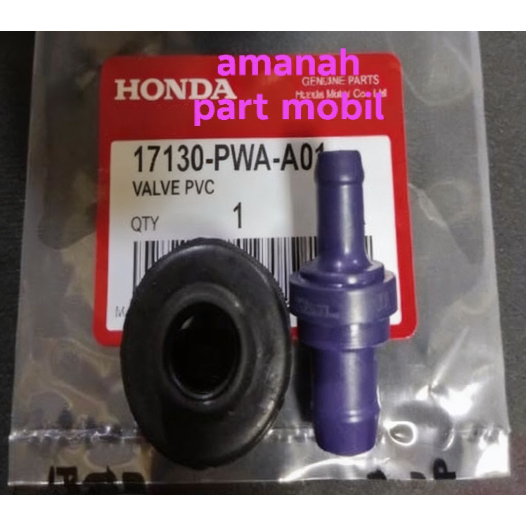 VALVE PCV VENTILATOR KARET PCV UNIVERSAL HONDA JAZZ CIVIC CITY FREED MOBILIO