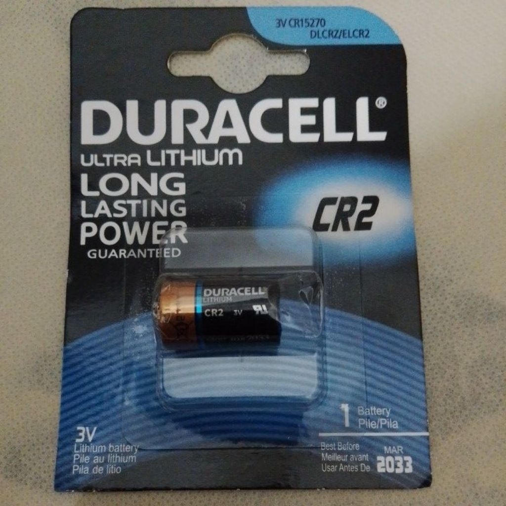 Baterai DURACELL  CR2 3Volt Ultra Lithium