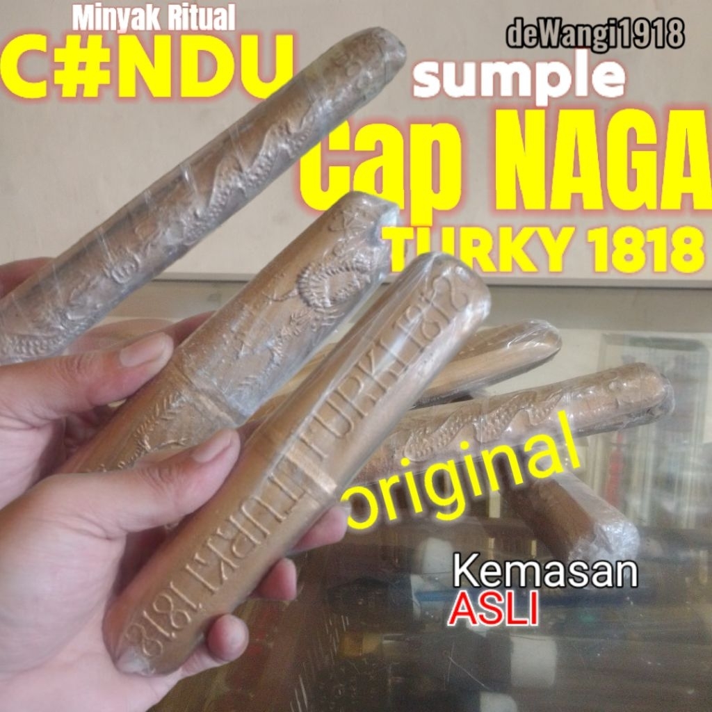 kemenyan turki Madat cap Naga 1818