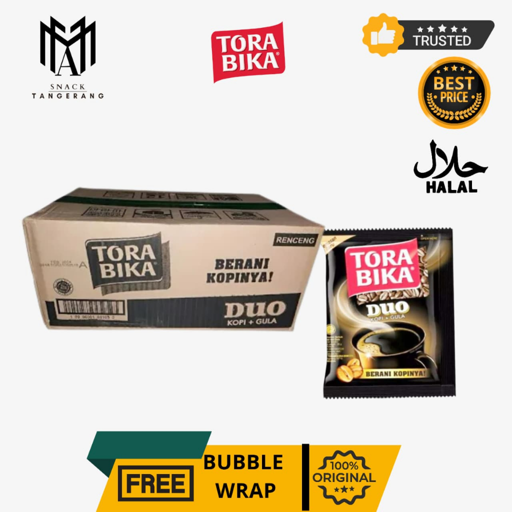 Kopi Instan Torabika Duo Gula 24 Gr [1 DUS ISI 12 RENCENG]