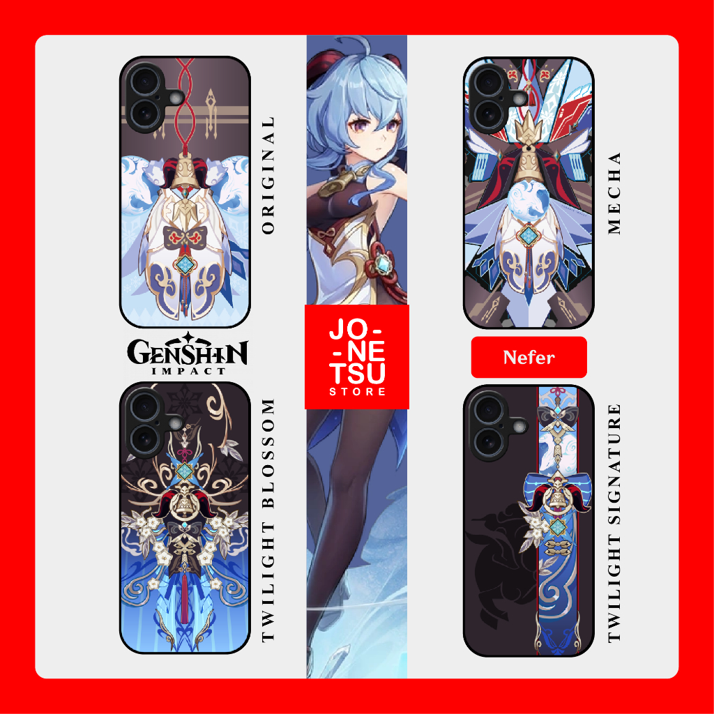 [Jonetsu Store] Ganyu Genshin Impact Phone Case