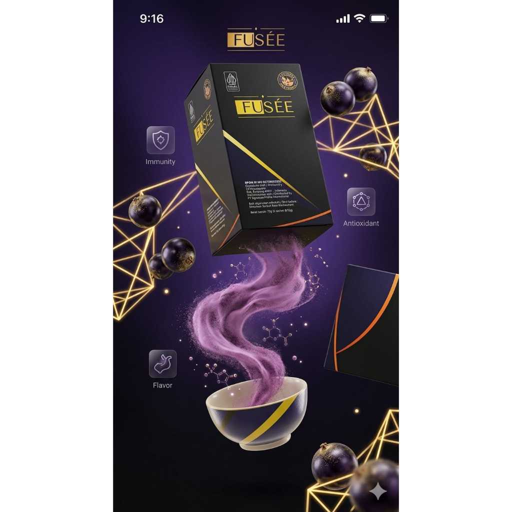 FUSEE Herbal Drink With Siam Formula 1box isi 5 sachet