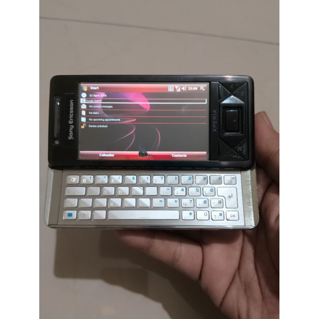 Sony Ericsson Xperia X1 Flip Slide Super Spesial Limited Edition Rare Reguler Old Retro Normal Jaya 