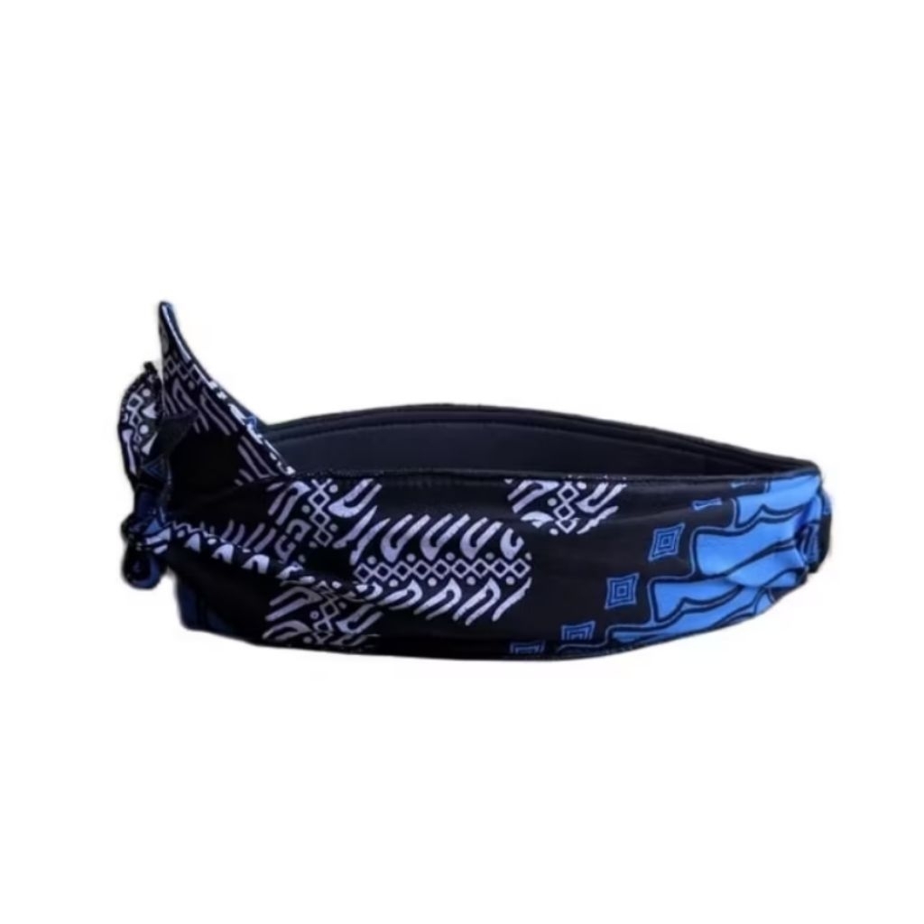 totopong Sunda / iket mahkotawangsa lereng biru