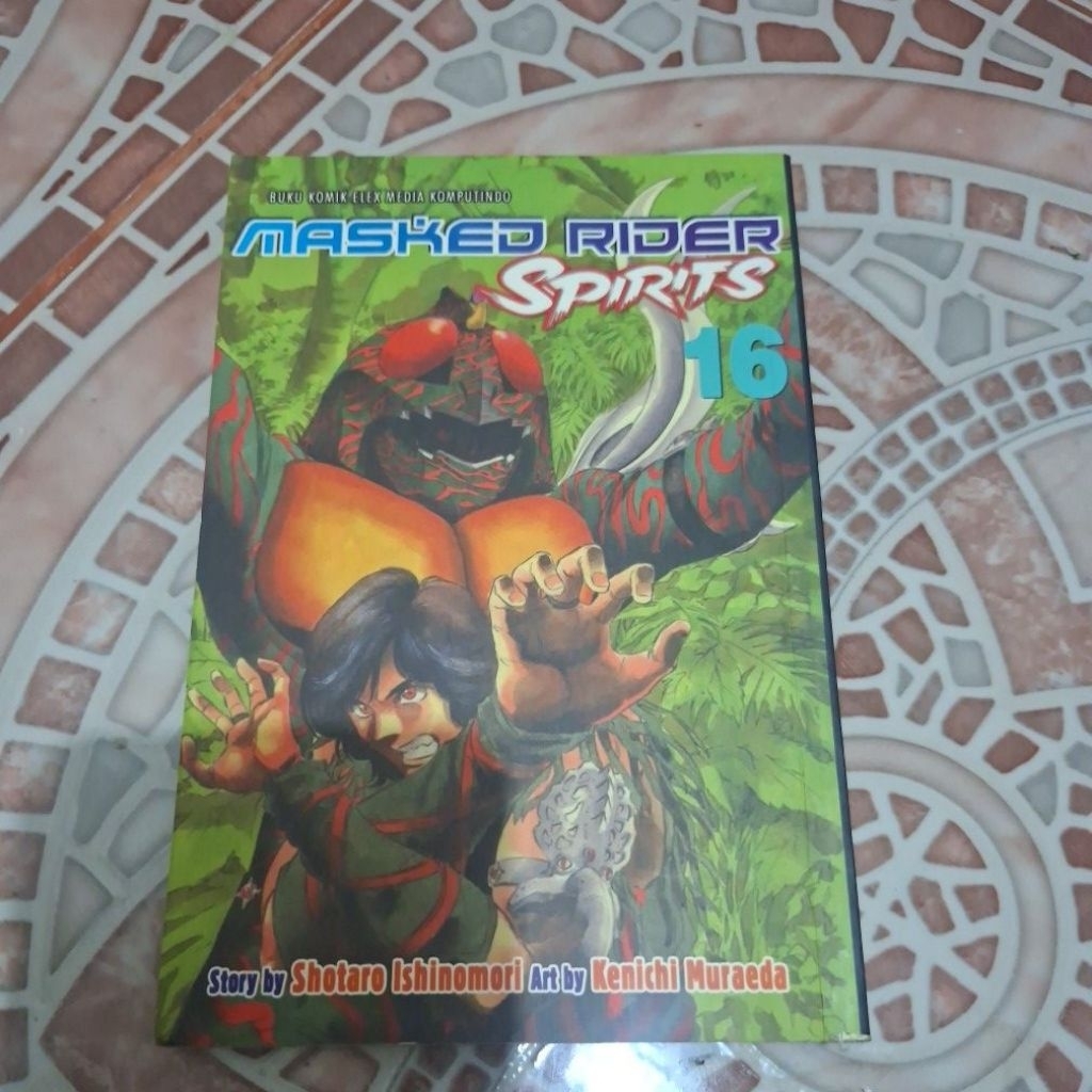 komik masked rider spirits 16