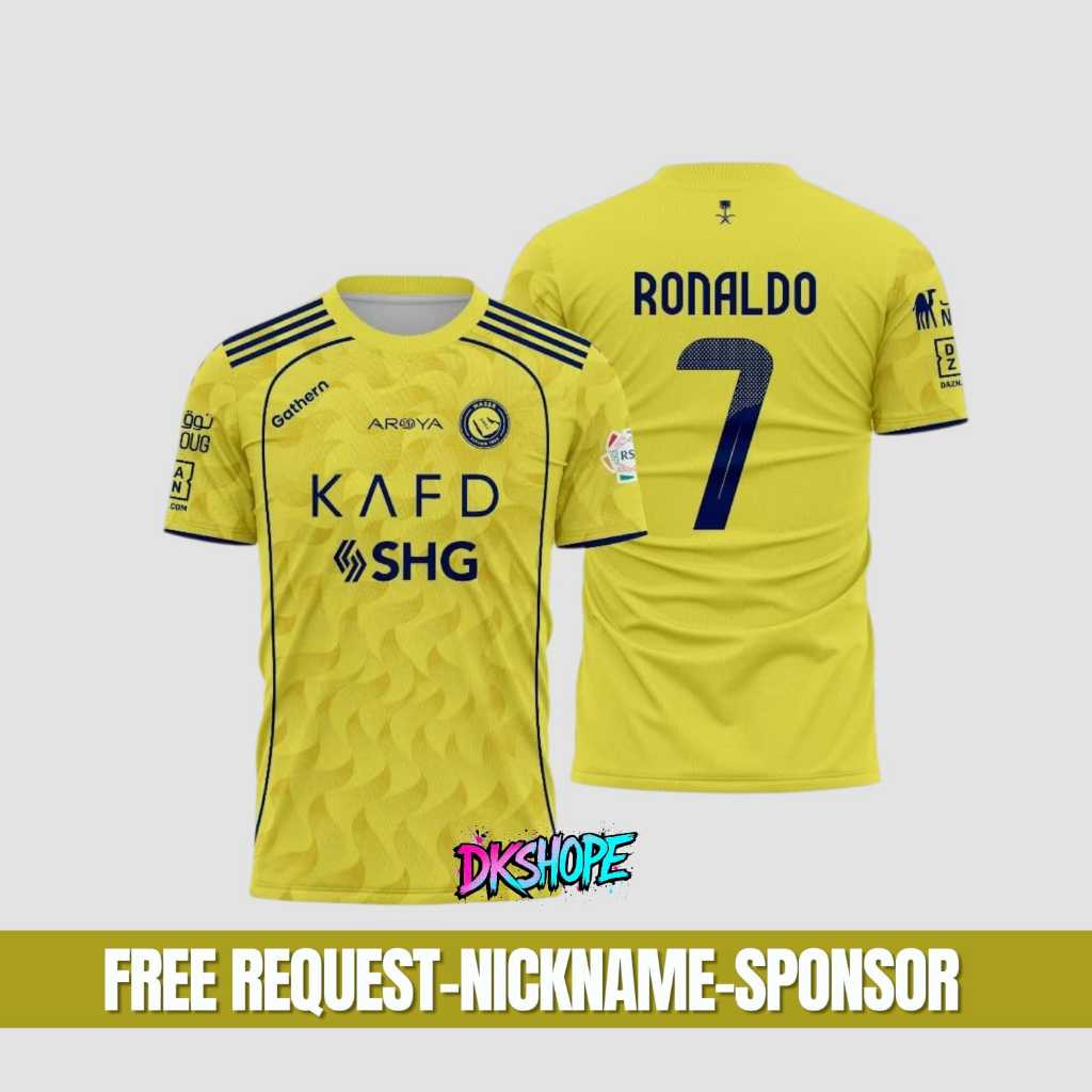 Jersey Al Nassr Home 2025 2026 Full Printing