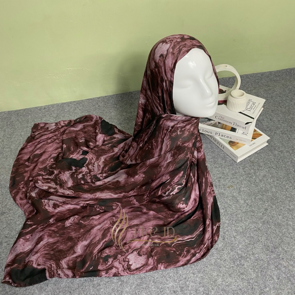 Pashmina Viscose Printed Premium Lembut Nyaman Styles