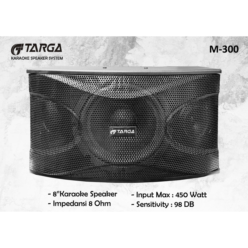 Targa Speaker pasif Targa 8 inch Targa M300 karaoke pasif speaker 8 inch targa m300