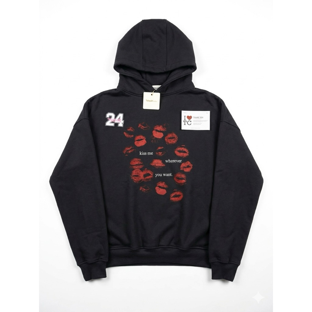 hoodie telepati.che kiss me
