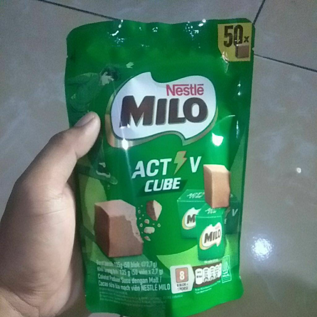 Milo active cube isi 50 butir