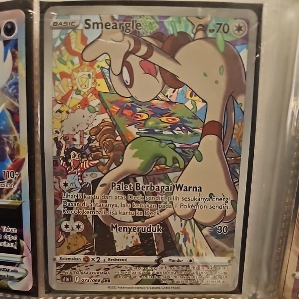 Kartu Pokemon Smeargle CHR