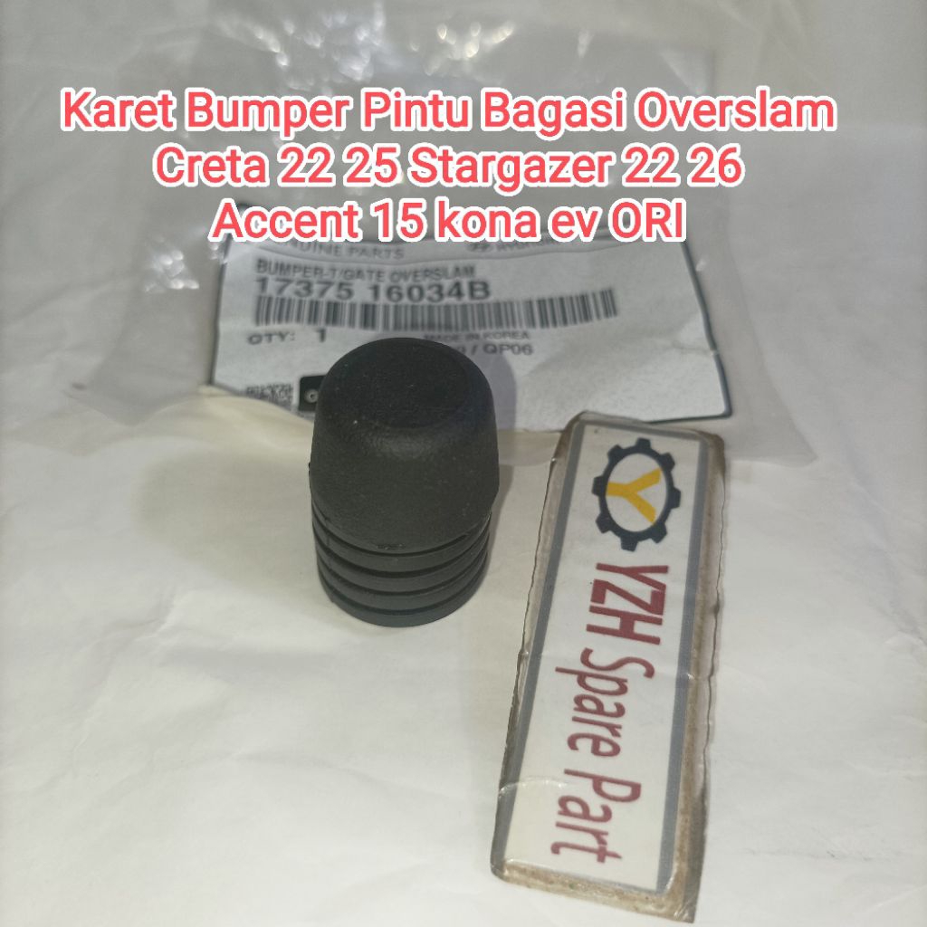 Karet Bumper Pintu Bagasi Overslam Creta 22 25 Stargazer 22 26 Accent 15 kona ev ORI