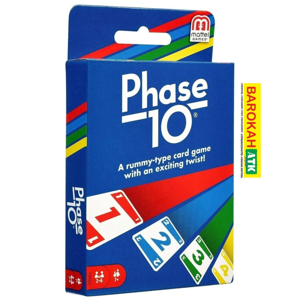 Barokah ATK | Flip Card Game - Uno Phase 10 New | Malang | 608178