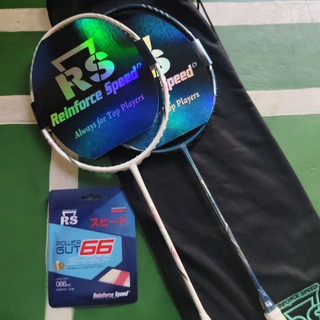 Raket Badminton RS OCTAGON 02 DAN 12 BOLD ORIGINAL 32LBS