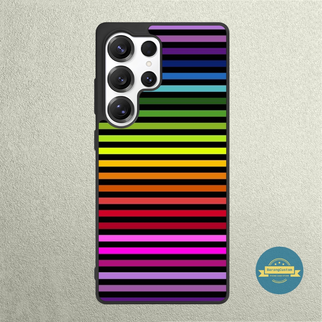Case Samsung S26 S25 S24 S23 S22 S21 S20 S9 S8 Ultra Plus FE Edge Softcase Light Neon Pink Color