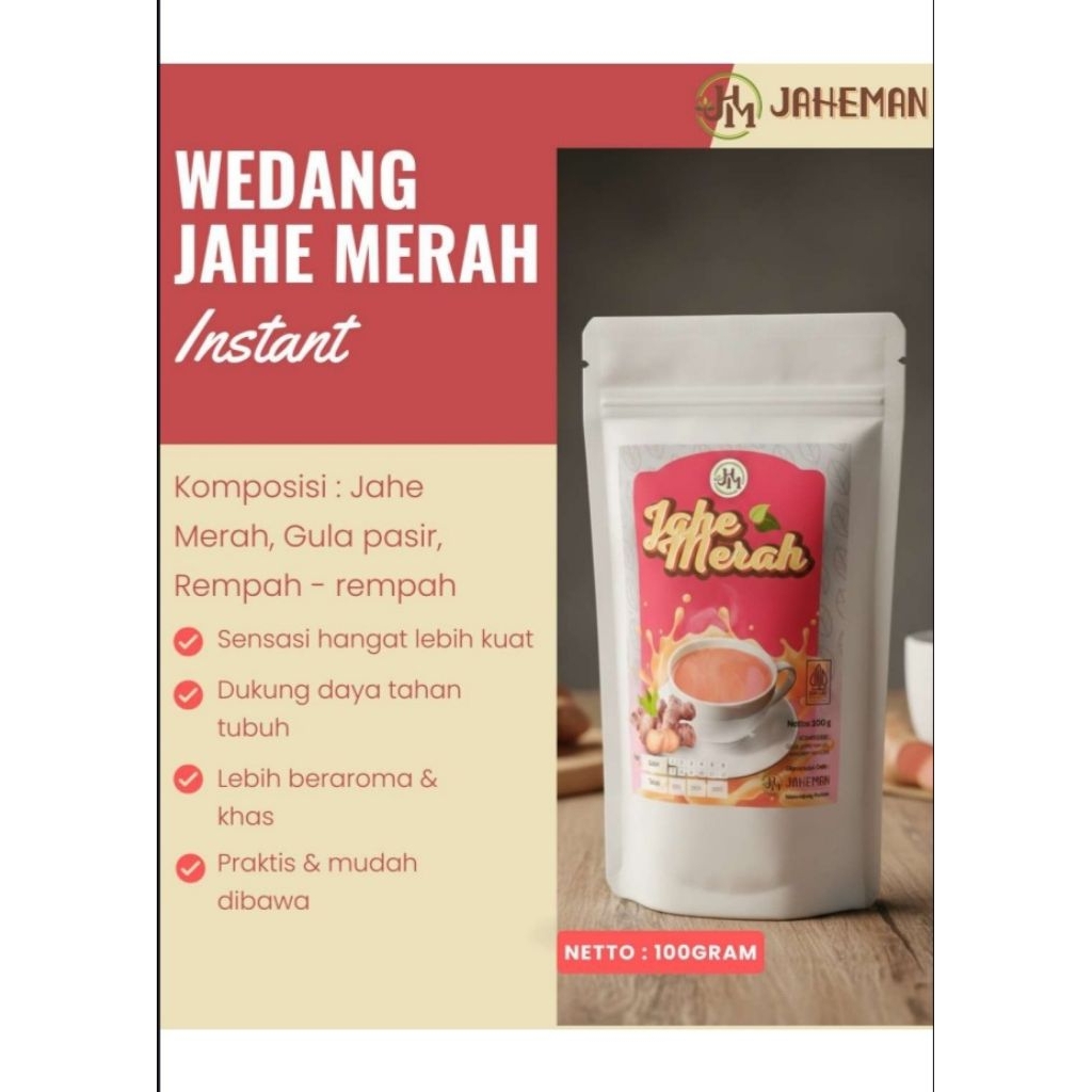 Wedang Jahe Merah